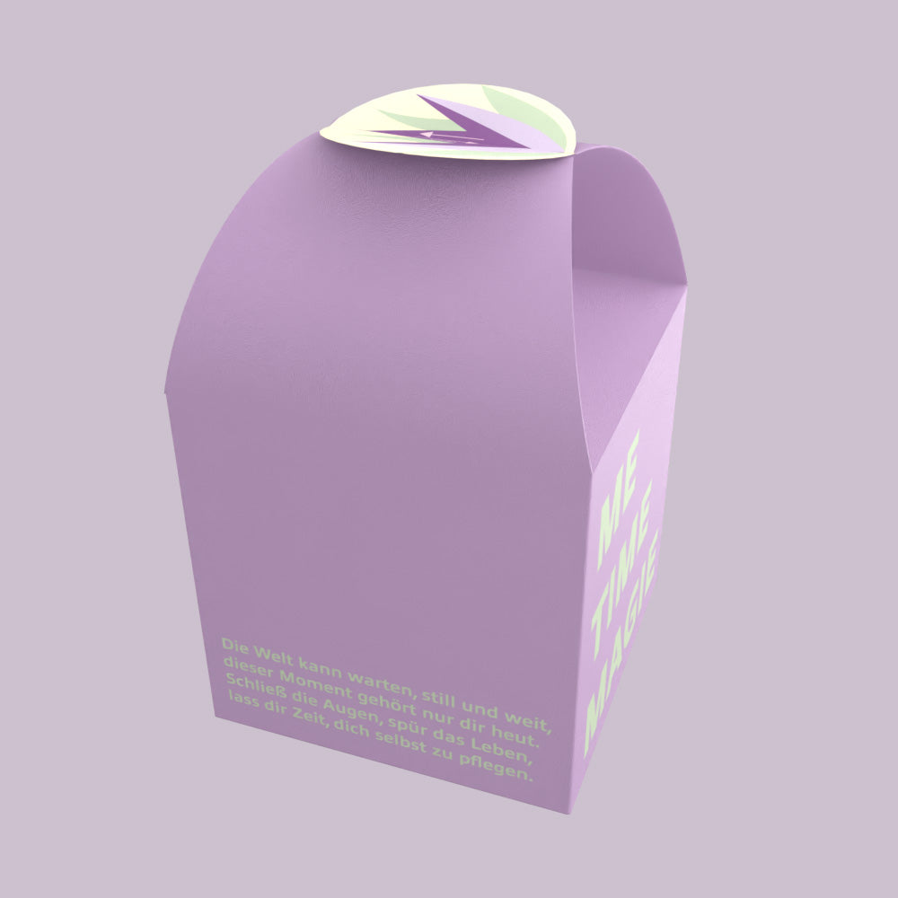 Me-Time Wellness Gutschein als DIY Geschenkbox-Dateilansicht – Printable Vorlage zum Download