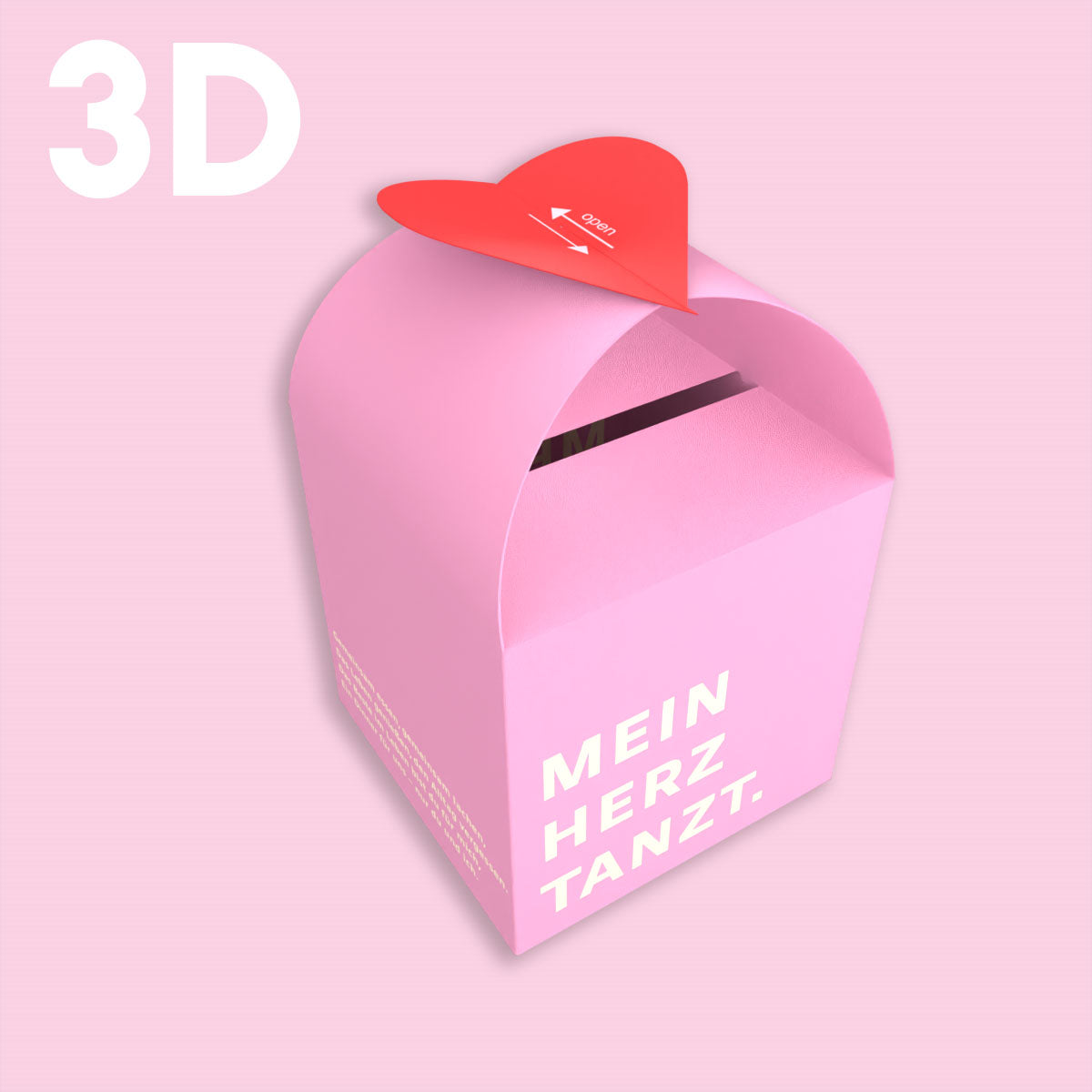 3D Modell der Gutschein- und Geschenkverpackung Wellnessgutschein