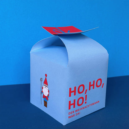 DIY Gutscheinbox Weihnachten „Santa“ – PDF-Vorlage zum Ausdrucken, ideal für Geldgeschenke, Gutscheine & Wichteln